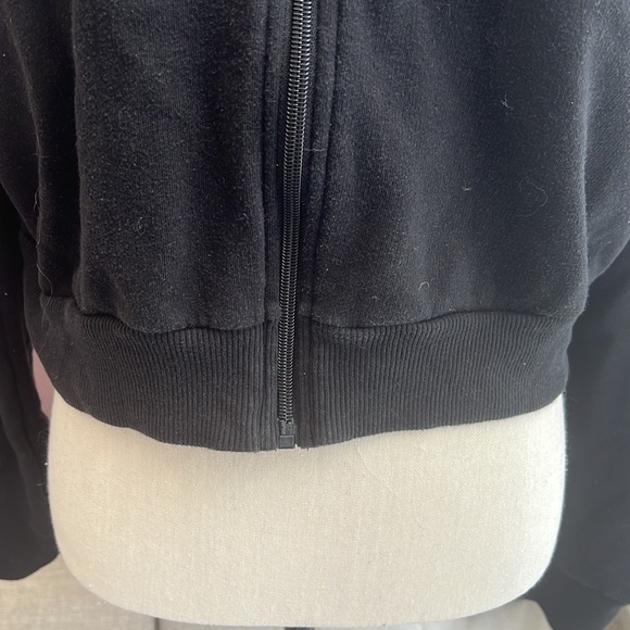 Victoria Secret Sport Women’s Black Athletic Full Zip Jacket Sz M - Picture 3 of 9
